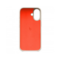 Custodia Beats con Magsafe in Silicone per iPhone 16 - Bianco Palladio