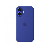 Custodia con Magsafe in Silicone per iPhone 16 - Blu Oltremare