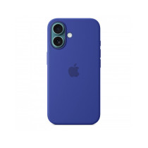 Custodia con Magsafe in Silicone per iPhone 16 - Blu Oltremare