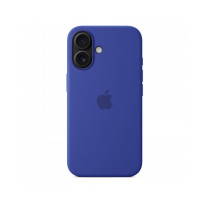 Custodia con Magsafe in Silicone per iPhone 16 - Blu Oltremare