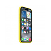 Custodia con Magsafe in Silicone per iPhone 16 - Giallo carambola