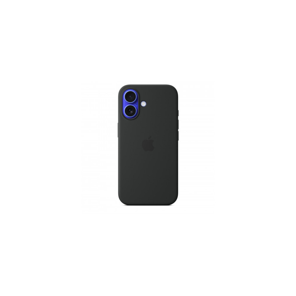 Custodia con Magsafe in Silicone per iPhone 16 - Nero