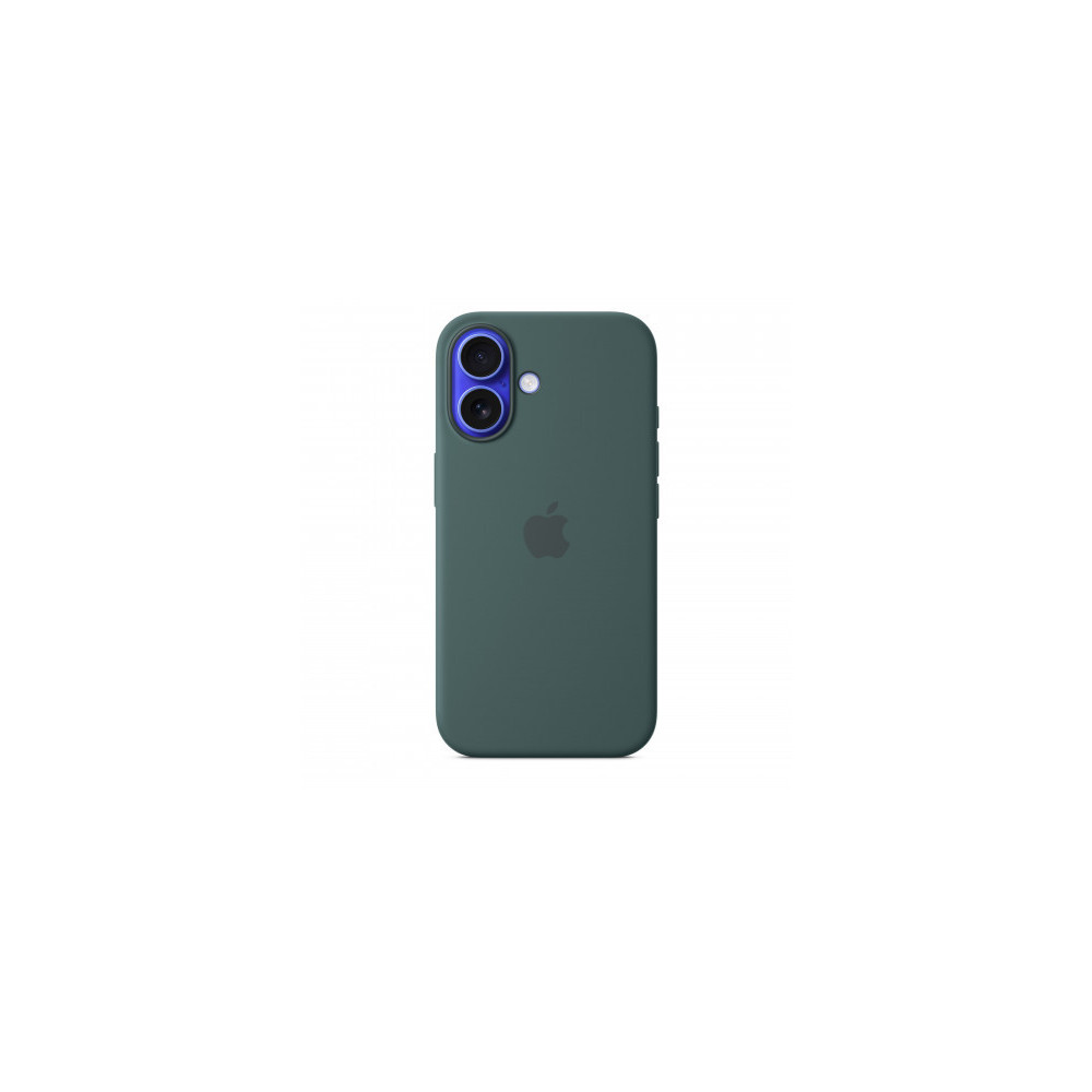 Custodia con Magsafe in Silicone per iPhone 16 - Verde Lago