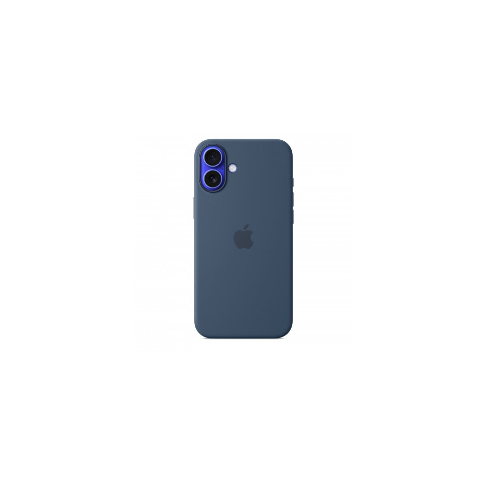 Custodia con Magsafe in Silicone per iPhone 16 Plus - Denim