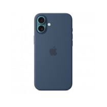 Custodia con Magsafe in Silicone per iPhone 16 Plus - Denim