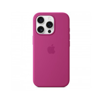 Custodia con Magsafe in Silicone per iPhone 16 Pro - Fucsia