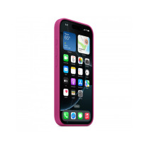Custodia con Magsafe in Silicone per iPhone 16 Pro - Fucsia