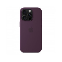 Custodia con Magsafe in Silicone per iPhone 16 Pro - Prugna