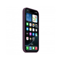 Custodia con Magsafe in Silicone per iPhone 16 Pro - Prugna