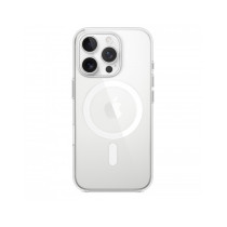 Custodia con Magsafe in Silicone per iPhone 16 Pro - Trasparente
