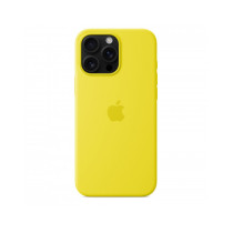 Custodia con Magsafe in Silicone per iPhone 16 Pro Max - Giallo carambola
