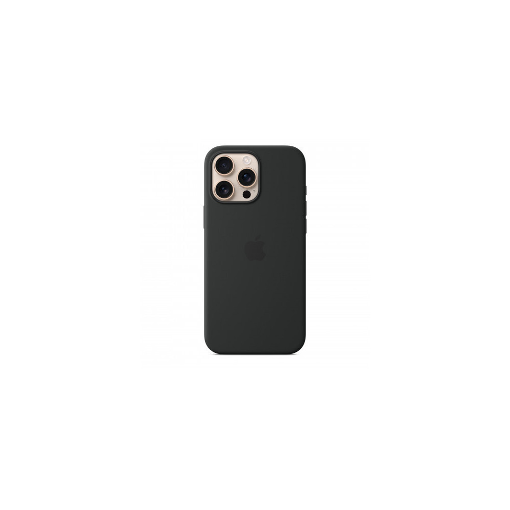 Custodia con Magsafe in Silicone per iPhone 16 Pro Max - Nero
