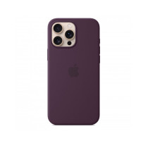 Custodia con Magsafe in Silicone per iPhone 16 Pro Max - Prugna