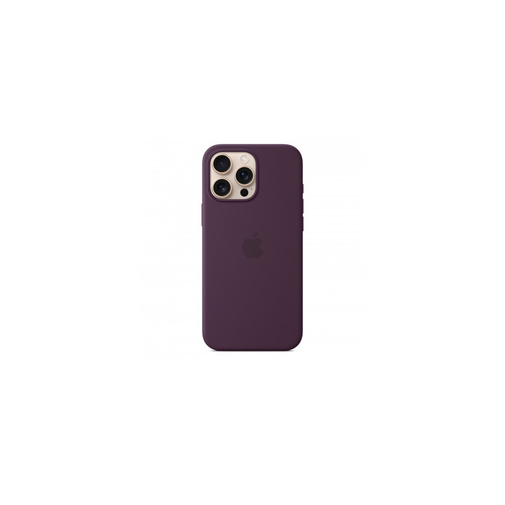 Custodia con Magsafe in Silicone per iPhone 16 Pro Max - Prugna