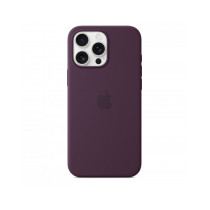 Custodia con Magsafe in Silicone per iPhone 16 Pro Max - Prugna