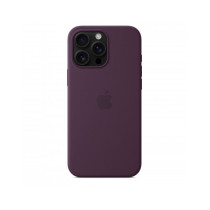 Custodia con Magsafe in Silicone per iPhone 16 Pro Max - Prugna