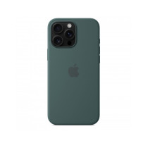 Custodia con Magsafe in Silicone per iPhone 16 Pro Max - Verde Lago