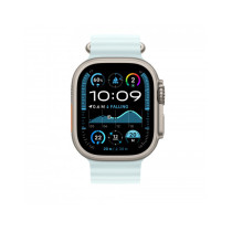 Estensione per cinturino Apple Watch 44/45/46/49mm - Ocean - Titanio Naturale - Blu Ghiaccio - Misura Unica