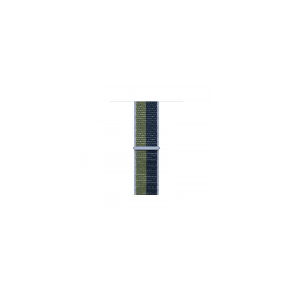 Cinturino Apple Watch 38/40/41mm - Blu Abisso/Verde Muschio - Sport Loop - Regular