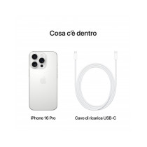 iPhone 16 Pro 512GB Titanio Bianco