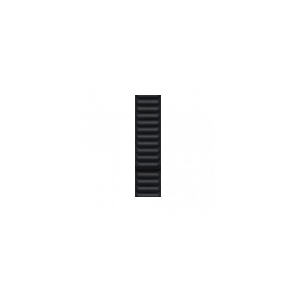 Cinturino Apple Watch 42/44/45mm - Mezzanotte - Leather Link - M/L