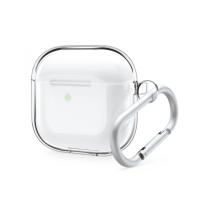 Airpod 4 - Protective TPU Shell Case - Clear - Hang Version