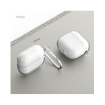 Airpod 4 - Protective TPU Shell Case - Clear - Hang Version
