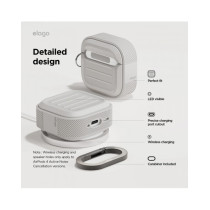 Airpods 4 - ARMOR Protective HANG CASE