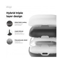 Airpods 4 - Liquid Hybrid Case - Black - Hang