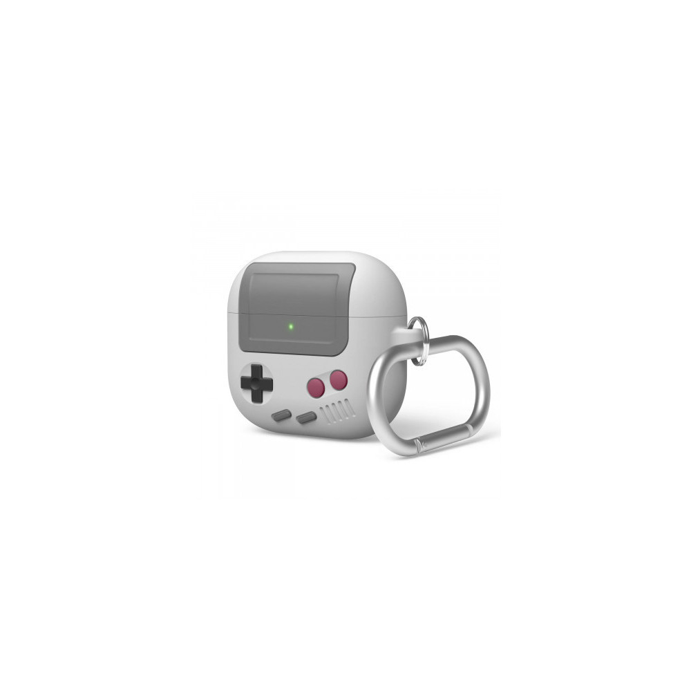 Airpods 4 - Retro HANG CASE - Light Gray