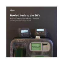 Airpods 4 - Retro Pager HANG CASE - Black