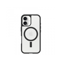 OtterBox React MagSafe Apple iPhone 16 Black Crystal - clear/black