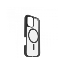 OtterBox React MagSafe Apple iPhone 16 Black Crystal - clear/black