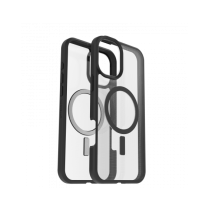 OtterBox React MagSafe Apple iPhone 16 Plus Black Crystal - clear/black