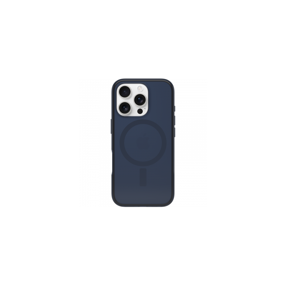 OtterBox Symmetry Clear MagSafe Apple iPhone 16 Pro Blue Bear - blue