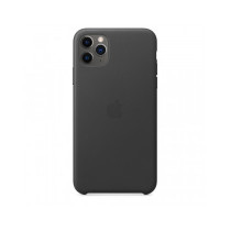 iPhone 11 Pro Max Leather Case - Black