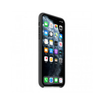 iPhone 11 Pro Max Leather Case - Black