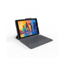 Zagg - Pro Keys tastiera con cust con Trackpad per iPad 10.2" - Tedesco