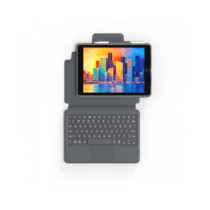 Zagg - Pro Keys tastiera con cust con Trackpad per iPad 10.2" - Tedesco