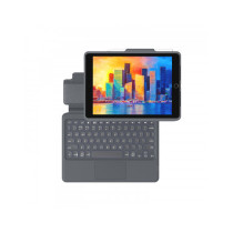 Zagg - Pro Keys tastiera con cust con Trackpad per iPad 10.2" - Tedesco