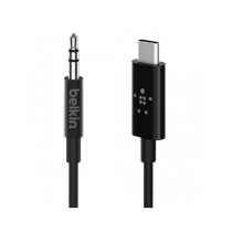 CAVO AUX DA USB-C A AUDIO JACK 3.5MM - 0,9 METRI - NERO