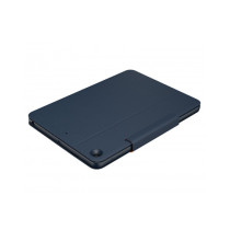 Logitech Rugged Combo 3 - Custodia con tastiera per iPad  (7ª, 8ª e 9ª gen) - Classic Blue