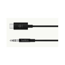 CAVO AUX DA USB-C A AUDIO JACK 3.5MM - 1,8 METRI - NERO