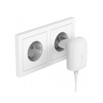 CARICABATTERIE DA PARETE CON PPS PORTA USB-C PD 30W - BIANCO