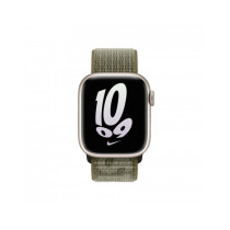 Cinturino Apple Watch 38/40/41mm - Sequoia/Pure Platinum Nike Sport Loop
