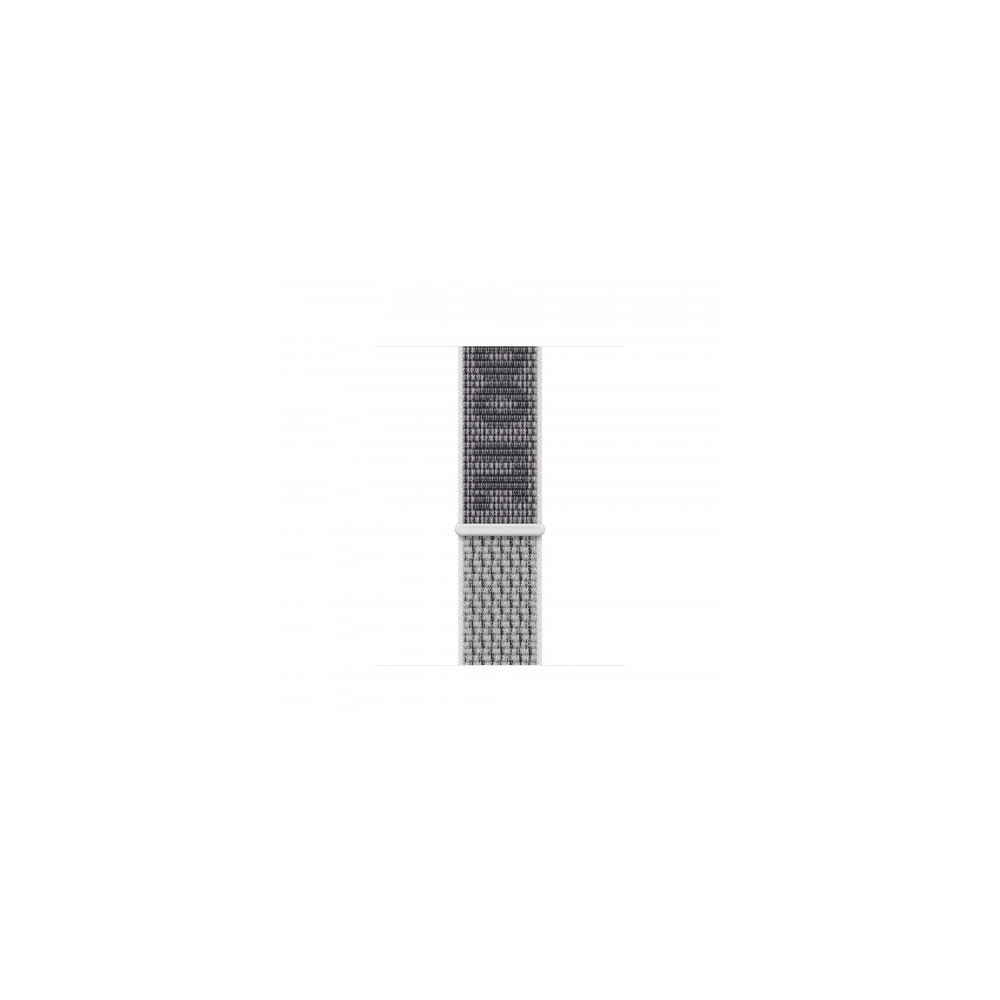 Cinturino Apple Watch 38/40/41mm - Bianco Vetta/Nero - Nike Sport Loop