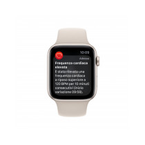 2023 Apple Watch SE GPS 44mm Galassia Cassa in alluminio con Galassia Sport Band