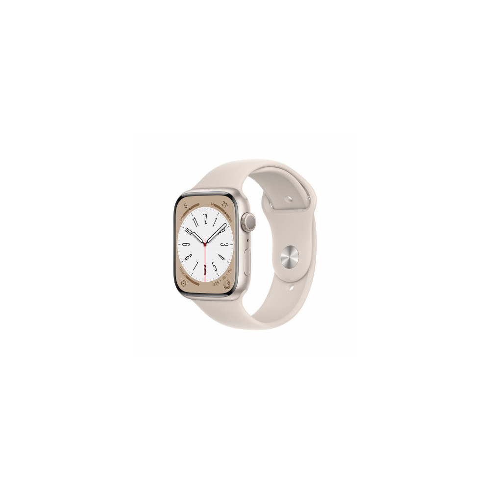 2022 - Apple Watch Series 8 GPS 45mm Galassia Cassa in alluminio con Galassia Sport Band