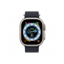 Apple Watch Ultra GPS + Cellular, 49mm Cassa in titanio con Mezzanotte Ocean Band