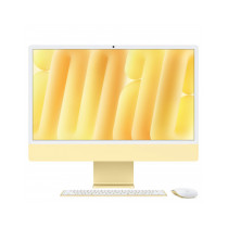 iMac giallo - RAM 16GB di memoria unificata - HD SSD 256GB - Gigabit Ethernet - Magic Trackpad - Magic Keyboard con Touch ID e t